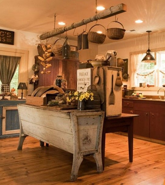 Best ideas about Primitive Kitchen Decor
. Save or Pin Primitive Kitchen Decor 543x610 Creating Primitive Kitchen Now.