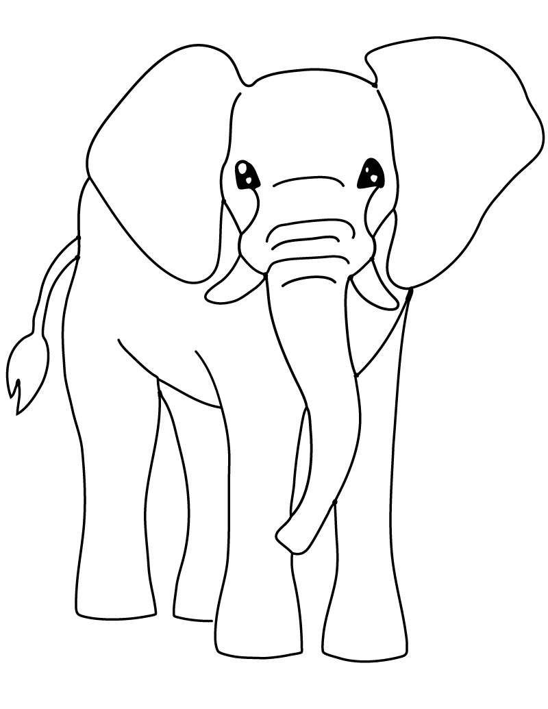 Best ideas about Printable Coloring Pages Of Elephants
. Save or Pin Free Printable Elephant Coloring Pages For Kids Now.