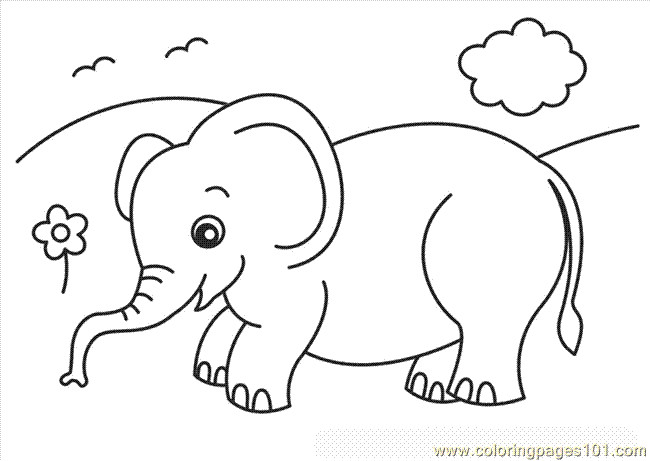 Best ideas about Printable Coloring Pages Of Elephants
. Save or Pin Elephant Coloring Pages Coloring Page Free Elephant Now.