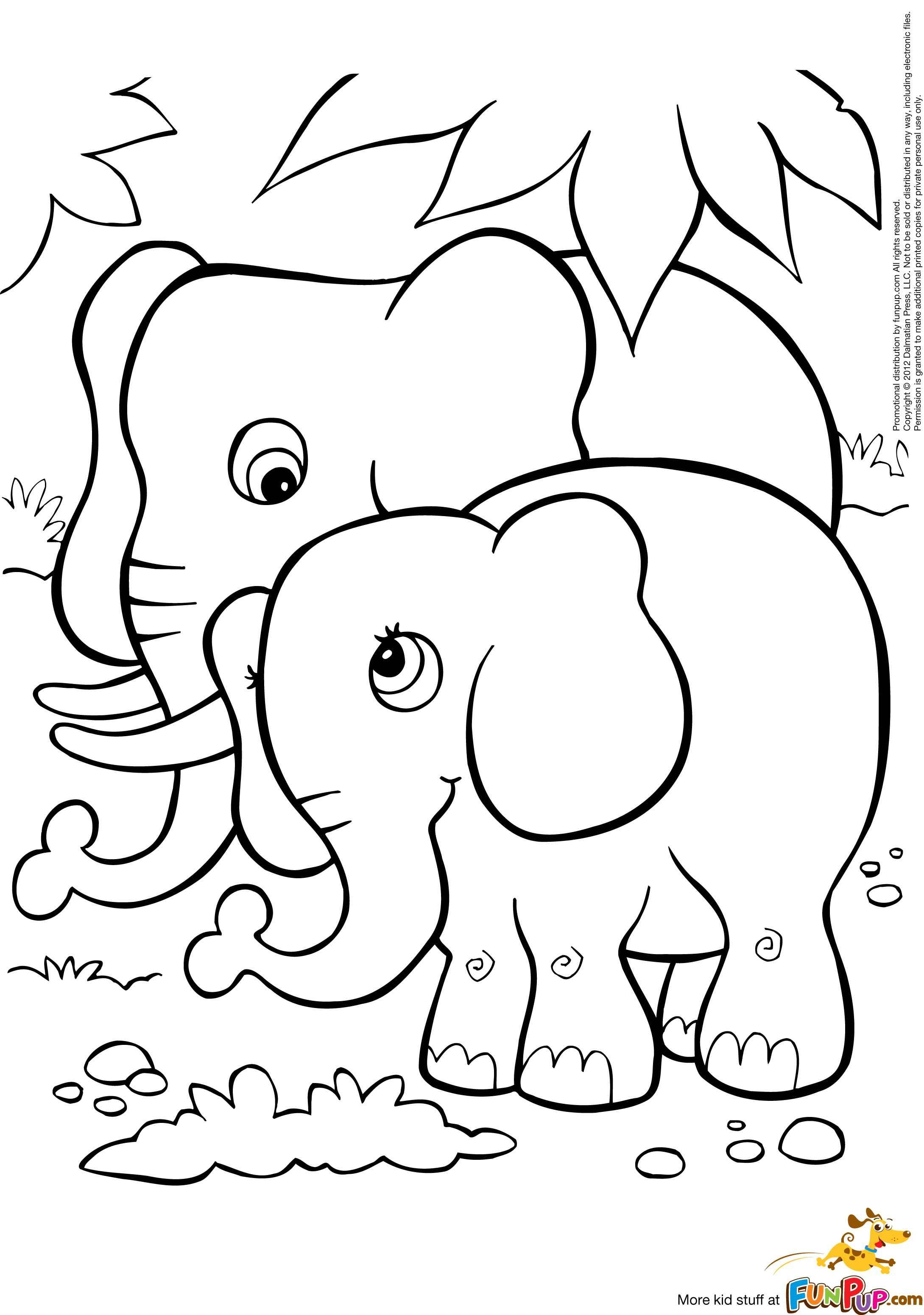 Best ideas about Printable Coloring Pages Of Elephants
. Save or Pin free baby elephant coloring pages Now.