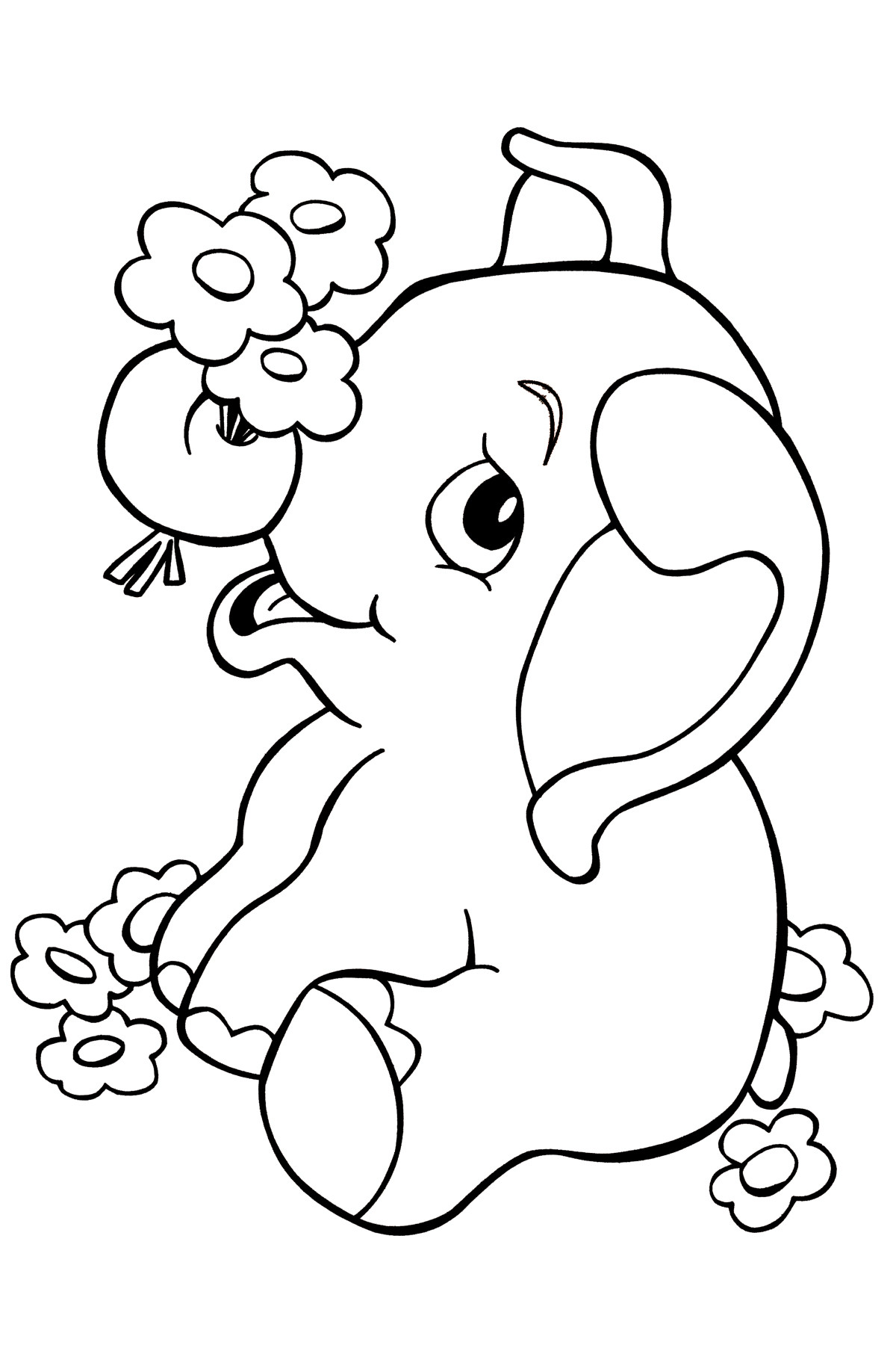 Best ideas about Printable Coloring Pages Of Elephants
. Save or Pin Free Printable Elephant Coloring Pages For Kids Now.