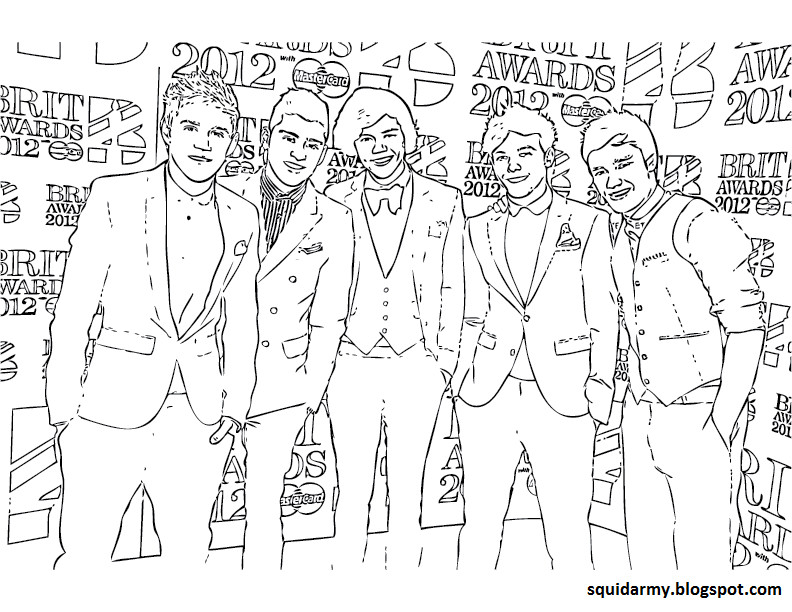 Best ideas about Printable Coloring Pages One Direction
. Save or Pin e Direction Coloring Pages Squid Army Now.