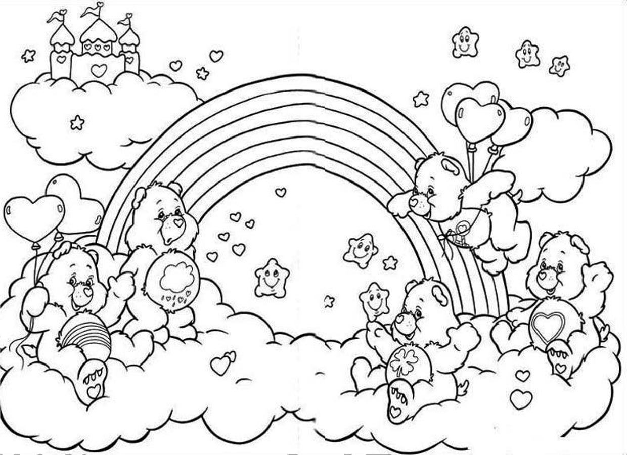 Best ideas about Printable Coloring Pages Rainbow
. Save or Pin Rainbow Coloring Pages Now.