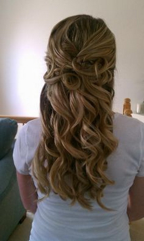 Best ideas about Prom Hairstyles Half Up
. Save or Pin Prom hairstyles curly half up Now.