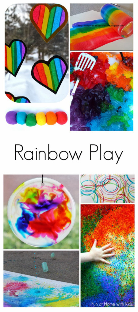 Best ideas about Rainbow Artwork For Preschoolers
. Save or Pin 50 Rainbow Crafts and Activities for Kids Now.