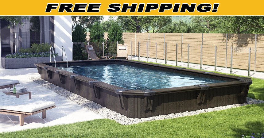 Best ideas about Rectangle Above Ground Pool
. Save or Pin Wooden Pools Now.