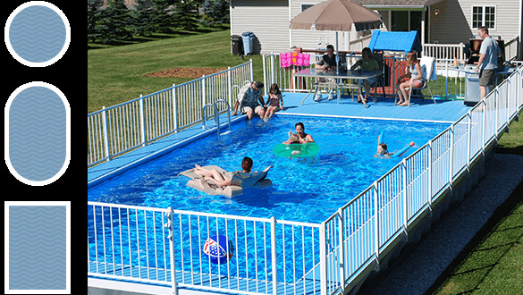 Best ideas about Rectangle Above Ground Pool
. Save or Pin Ground Pools Kayak Pools Midwest Now.