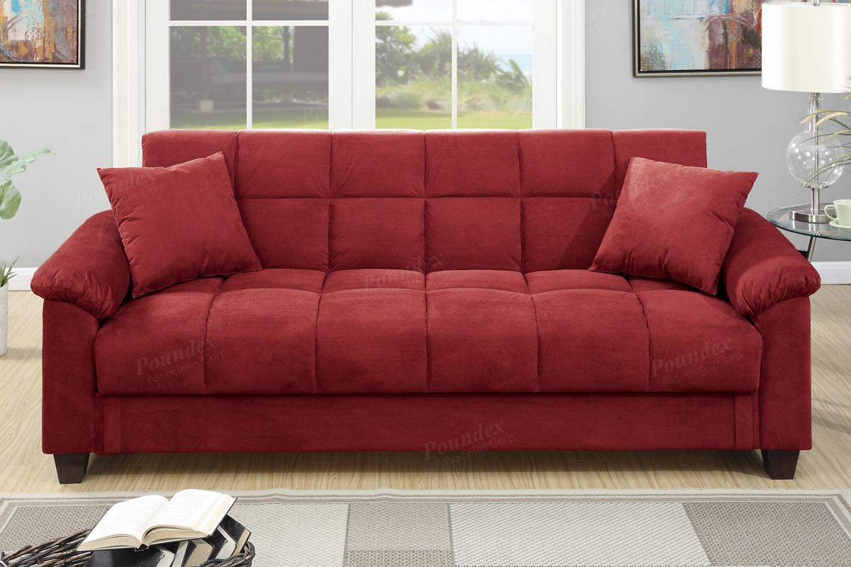 Best ideas about Red Sofa Beds
. Save or Pin Red Fabric Sofa Bed Steal A Sofa Furniture Outlet Los Now.