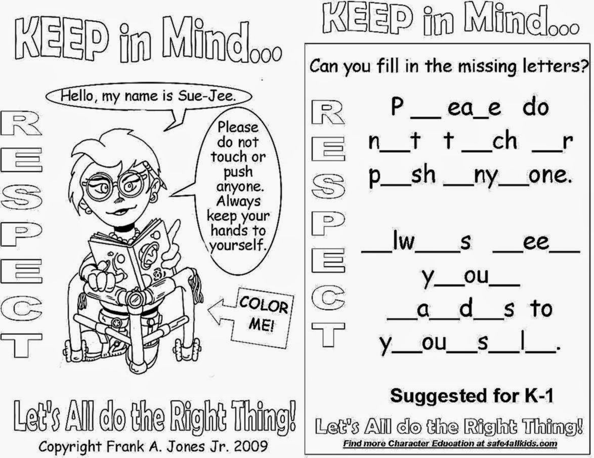 Best ideas about Respect Preschool Coloring Sheets
. Save or Pin Respect Coloring Pages Free Coloring Home Now.