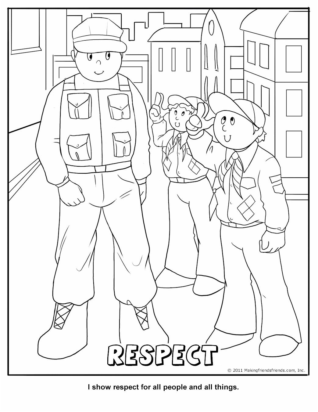 Best ideas about Respect Preschool Coloring Sheets
. Save or Pin Free Printable Coloring Pages Respect Now.