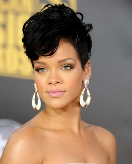 Best ideas about Rihanna Short Hairstyles Front And Back
. Save or Pin Rihannas short hairstyles Now.