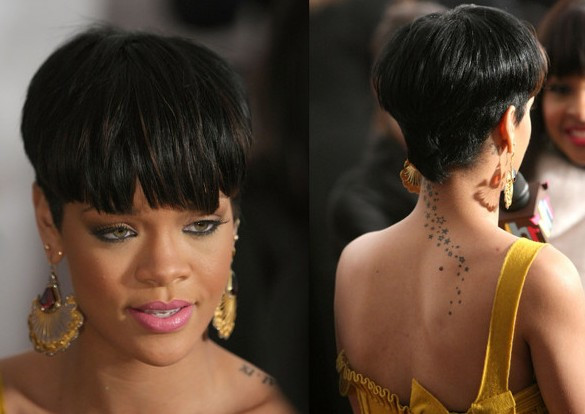 Best ideas about Rihanna Short Hairstyles Front And Back
. Save or Pin Ultra Trendy Short ‘Rihanna’ Bowl Cut Avant Garde Now.