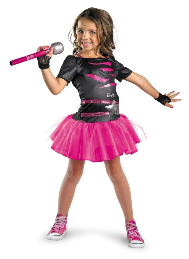 Best ideas about Rockstar Costume DIY
. Save or Pin Girls Barbie Rock Star Halloween Costume Now.