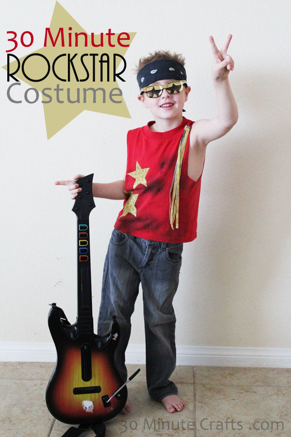 Best ideas about Rockstar Costume DIY
. Save or Pin KIDS DIY Rockstar costume Really Awesome Costumes Now.