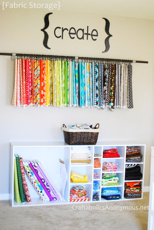 Best ideas about Room Organizer DIY
. Save or Pin 50 Clever Craft Room Organization Ideas Now.