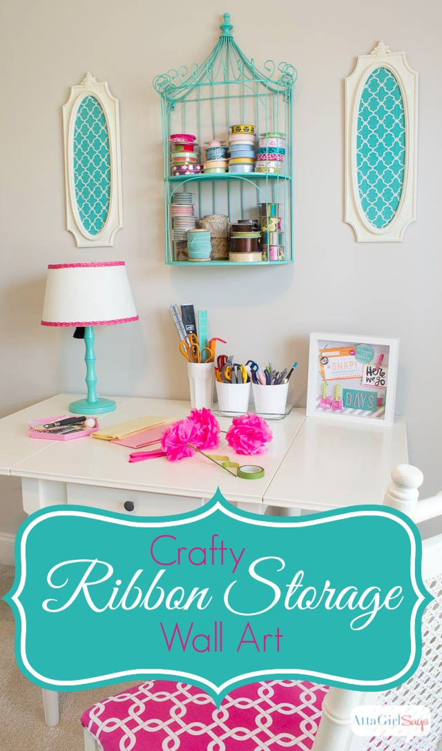 Best ideas about Room Organizer DIY
. Save or Pin DIY Ribbon Organizer and Wall Art Atta Girl Says Now.