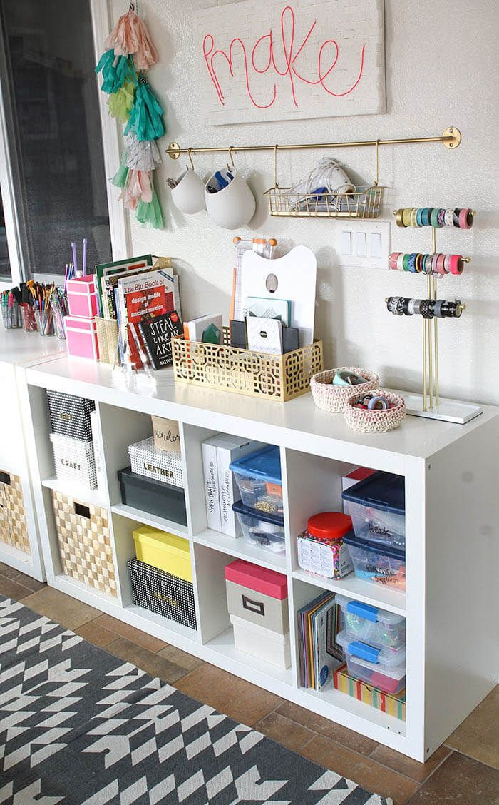Best ideas about Room Organizer DIY
. Save or Pin My New Colorful Functional Craft Room Now.