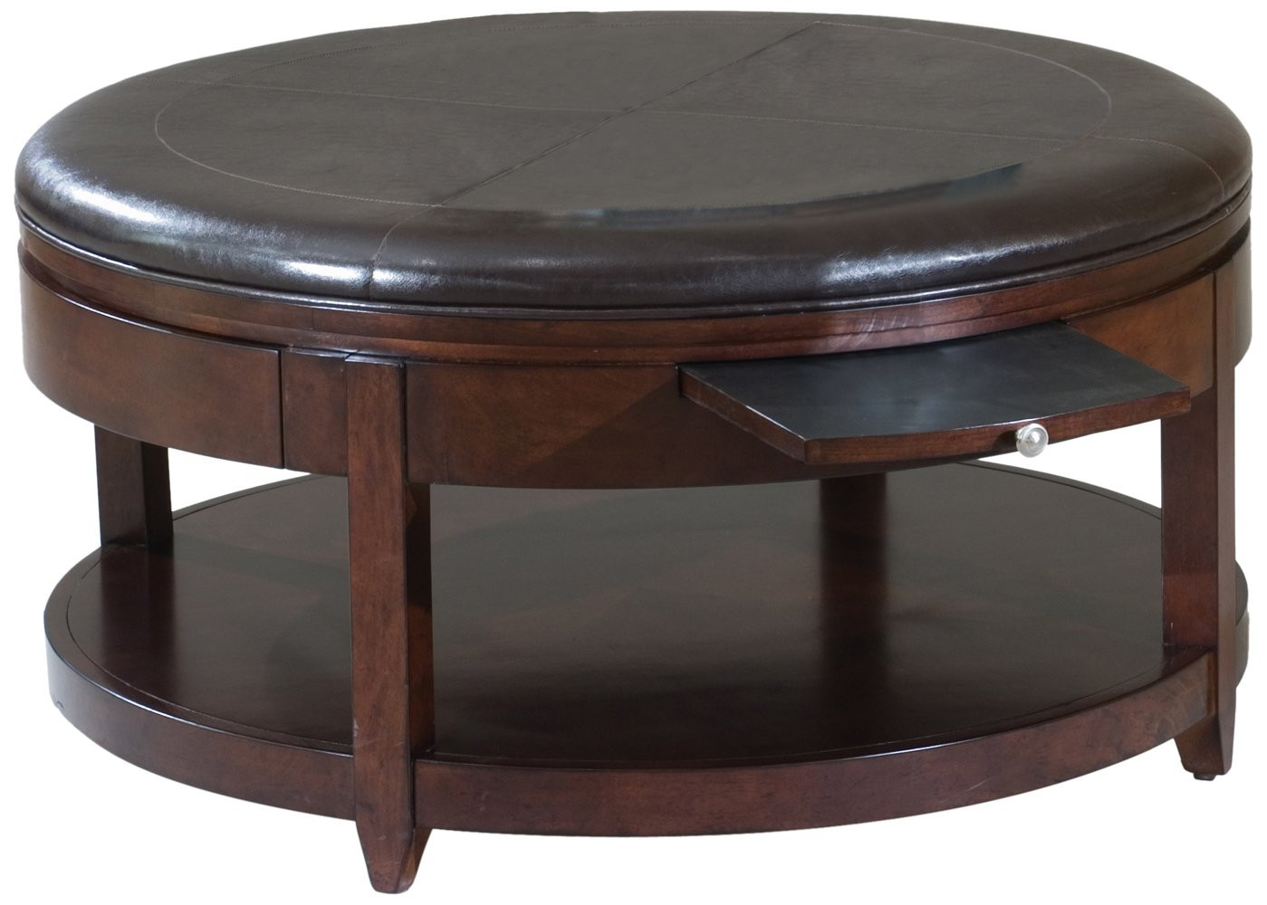 Best ideas about Round Ottoman Coffee Table
. Save or Pin Round Tufted Leather Ottomans With Storage Olivia s Now.