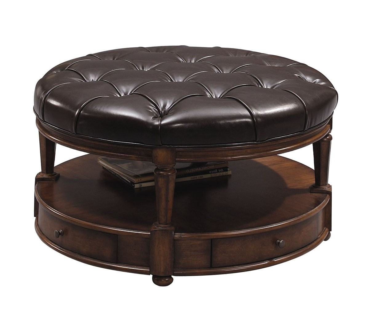 Best ideas about Round Ottoman Coffee Table
. Save or Pin 36 Round Storage Ottoman Round Button Tufted Now.