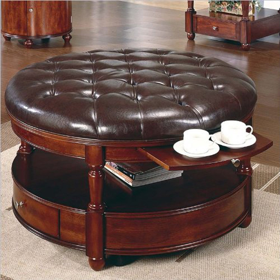 Best ideas about Round Ottoman Coffee Table
. Save or Pin Furniture Beautiful Coffee Table Ottoman Sets For Living Now.