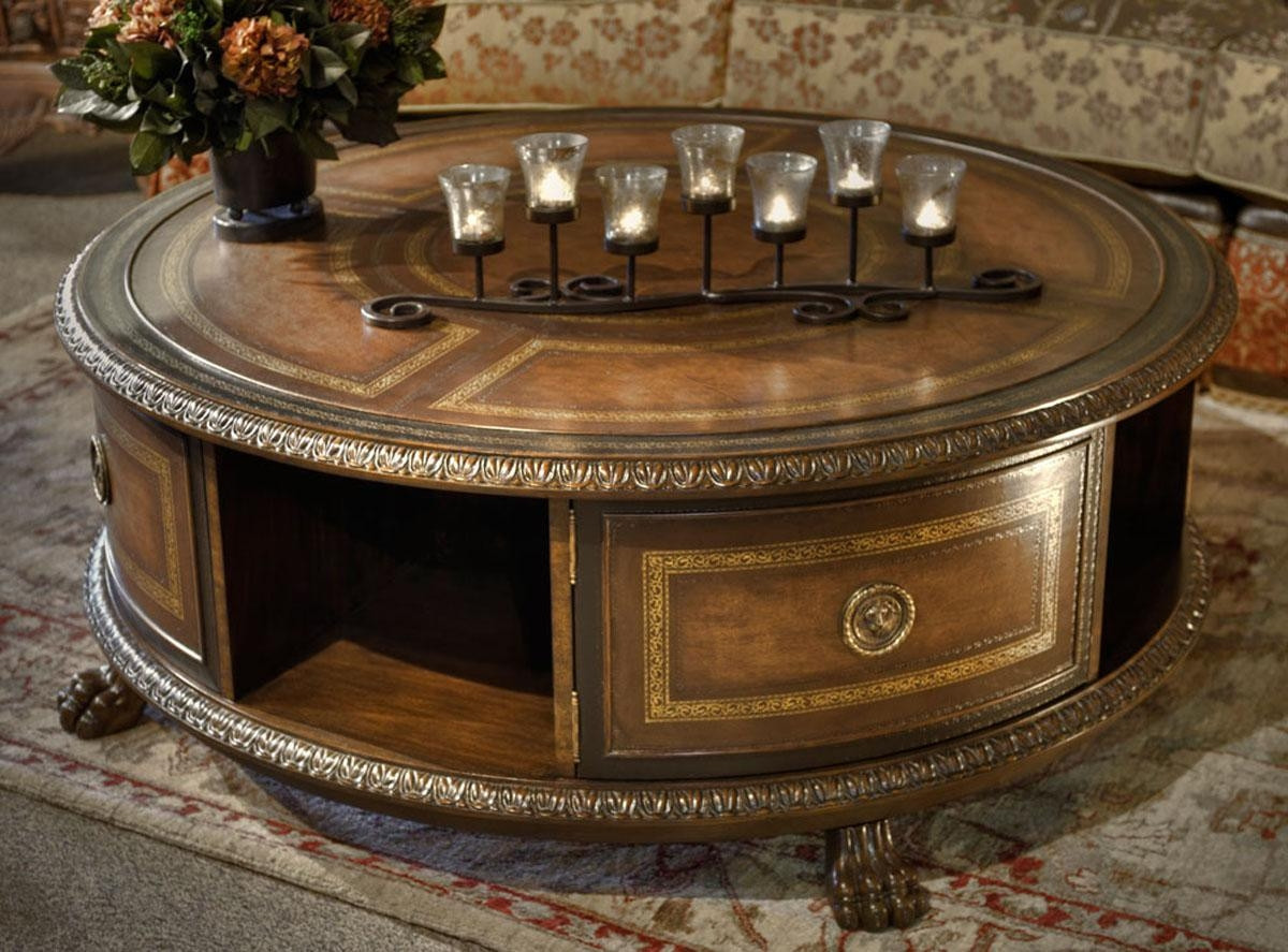 Best ideas about Round Storage Coffee Table
. Save or Pin The Round Coffee Tables with Storage – the Simple and Now.