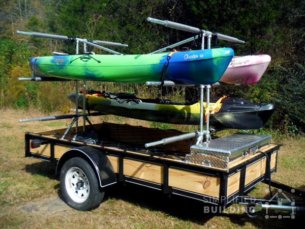 Best ideas about Rv Kayak Rack DIY
. Save or Pin Build Your Own Kayak Trailer Utility Trailer Conversion Now.