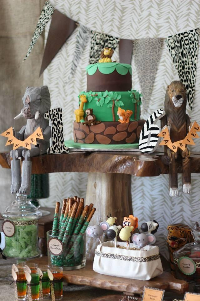 Best ideas about Safari Birthday Decorations
. Save or Pin Wild Animal Safari Birthday Party Birthday Party Ideas Now.