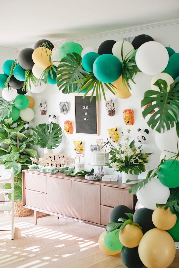 Best ideas about Safari Birthday Decorations
. Save or Pin Kara s Party Ideas Jungle 1st Birthday Party Now.