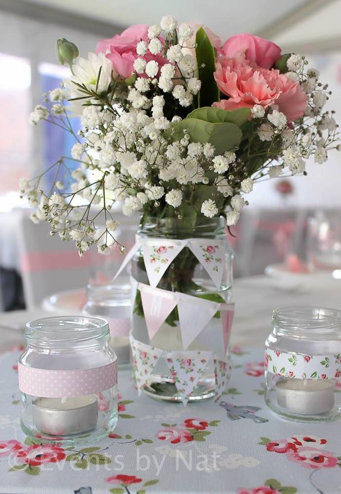 Best ideas about Shabby Chic Birthday Party
. Save or Pin Kara s Party Ideas Shabby Chic First Birthday Party with Now.