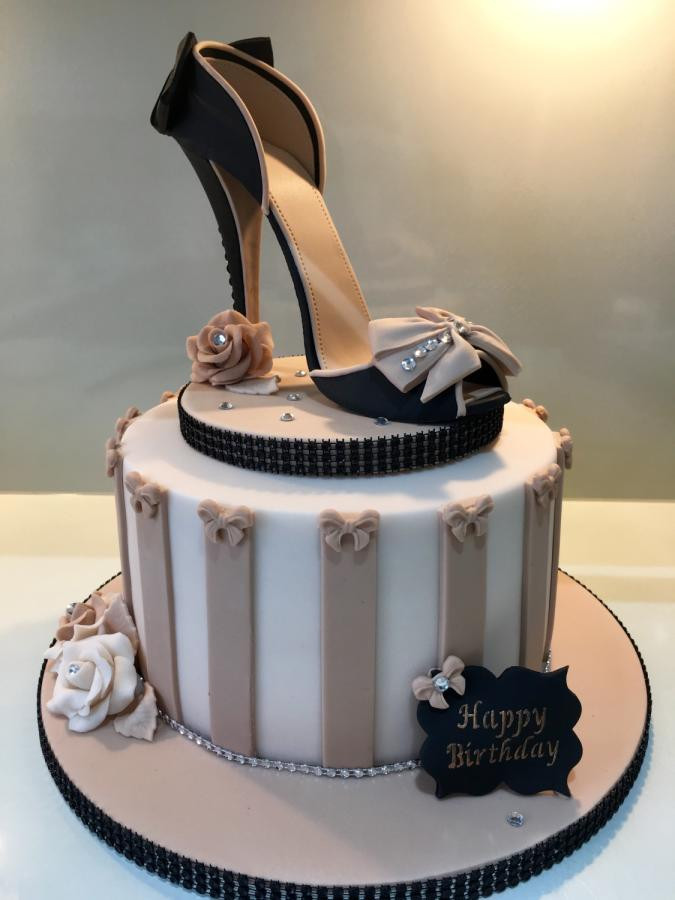 Best ideas about Shoes Birthday Cake
. Save or Pin Sugar Shoe Birthday Cake cake by Lorraine Yarnold Now.