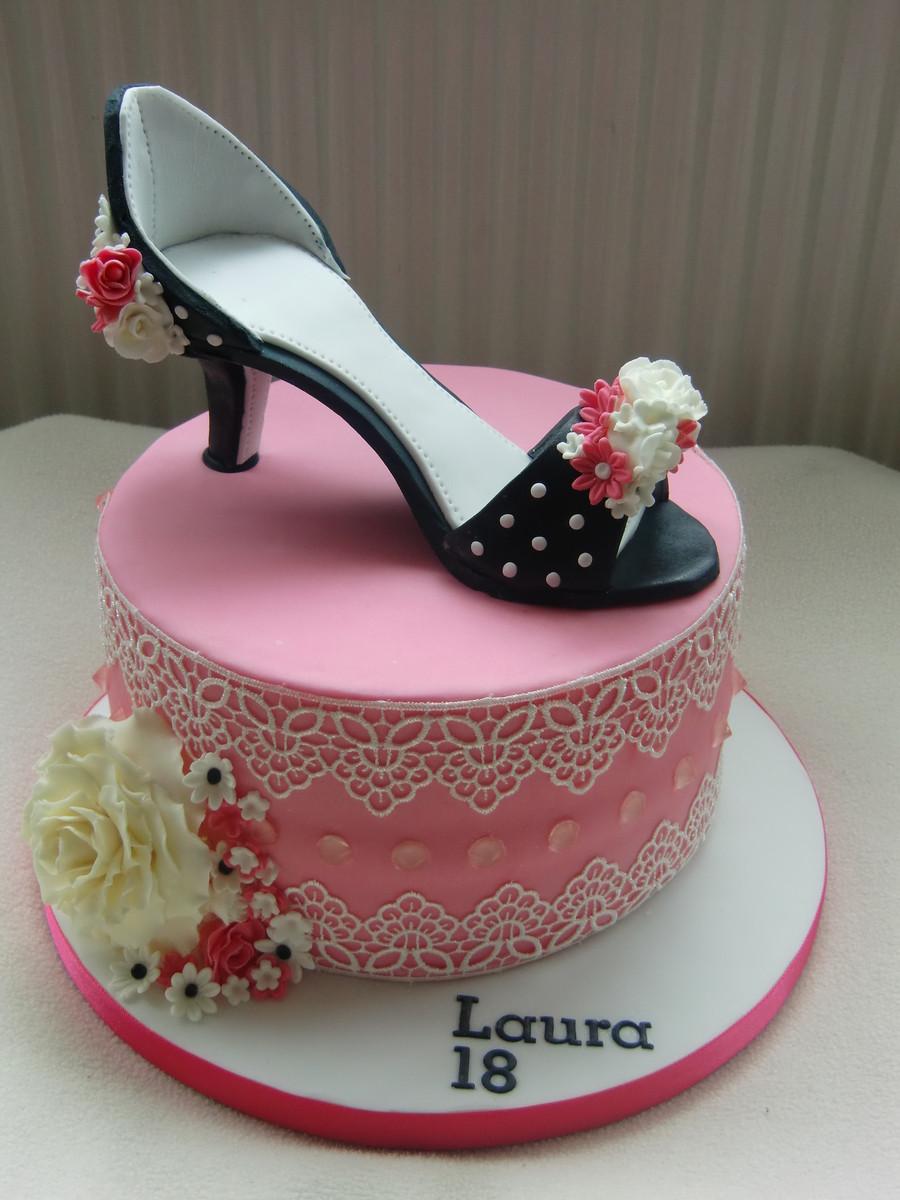 Best ideas about Shoes Birthday Cake
. Save or Pin Shoe Cake CakeCentral Now.