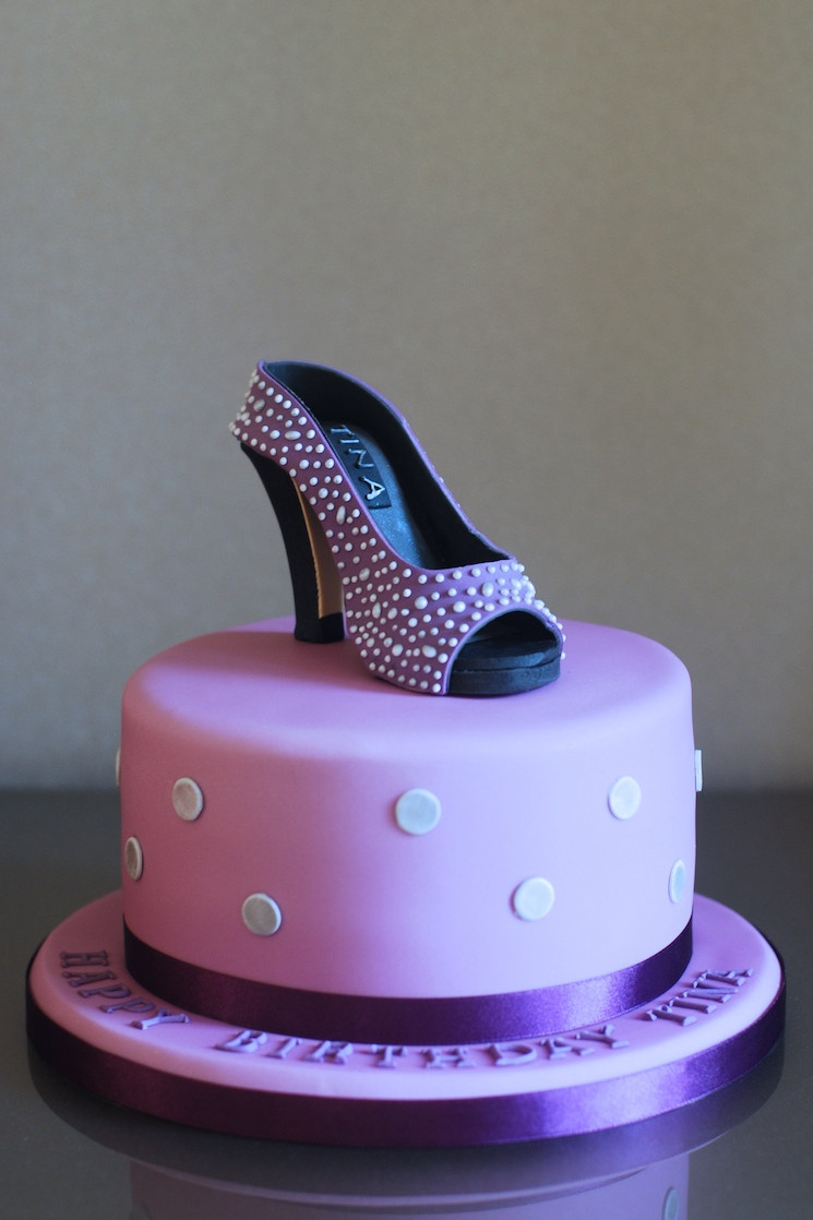 Best ideas about Shoes Birthday Cake
. Save or Pin Shoe Cake Afternoon Crumbs Now.