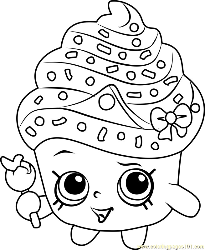 Best ideas about Shopkin Cupcake Princess Coloring Sheets For Kids
. Save or Pin Cupcake Queen Shopkins Coloring Page Free Shopkins Now.