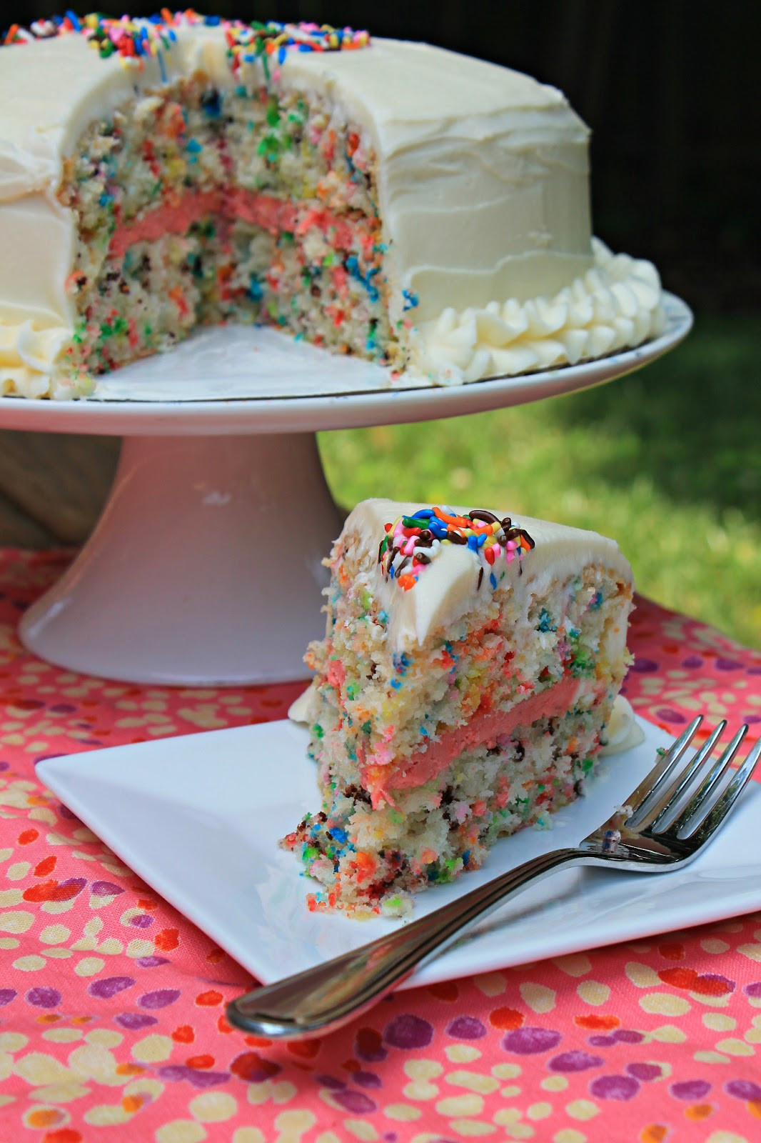 Best ideas about Simple Birthday Cake Recipies
. Save or Pin Easy Funfetti Layered Birthday Cake Carolina Charm Now.