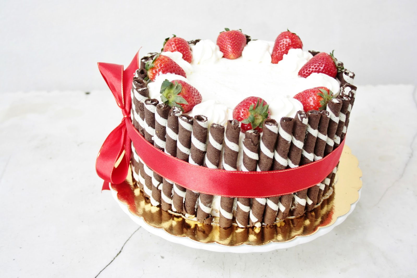 Best ideas about Simple Birthday Cake Recipies
. Save or Pin everything is poetry strawberry & cream birthday cake Now.