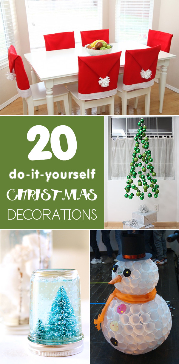 Best ideas about Simple DIY Christmas Decorations
. Save or Pin 20 Simple and Affordable DIY Christmas Decorations Now.