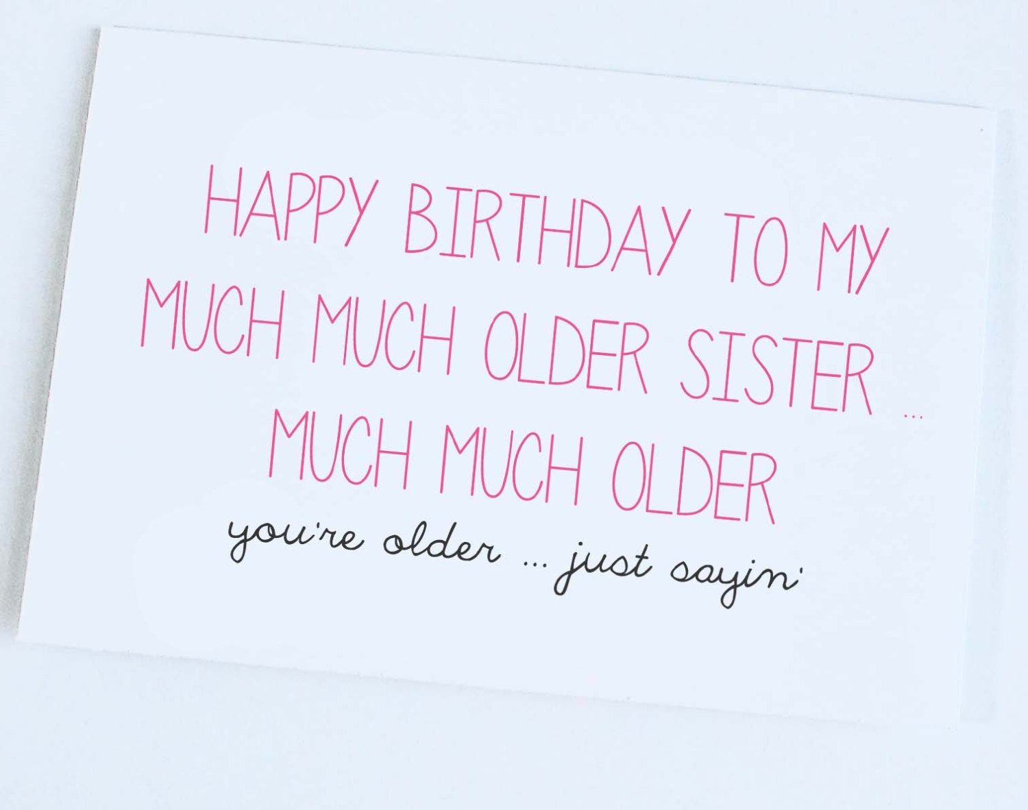 Best ideas about Sisters Birthday Funny
. Save or Pin Happy Birthday From Big Brother Funny Sister Quotes Now.