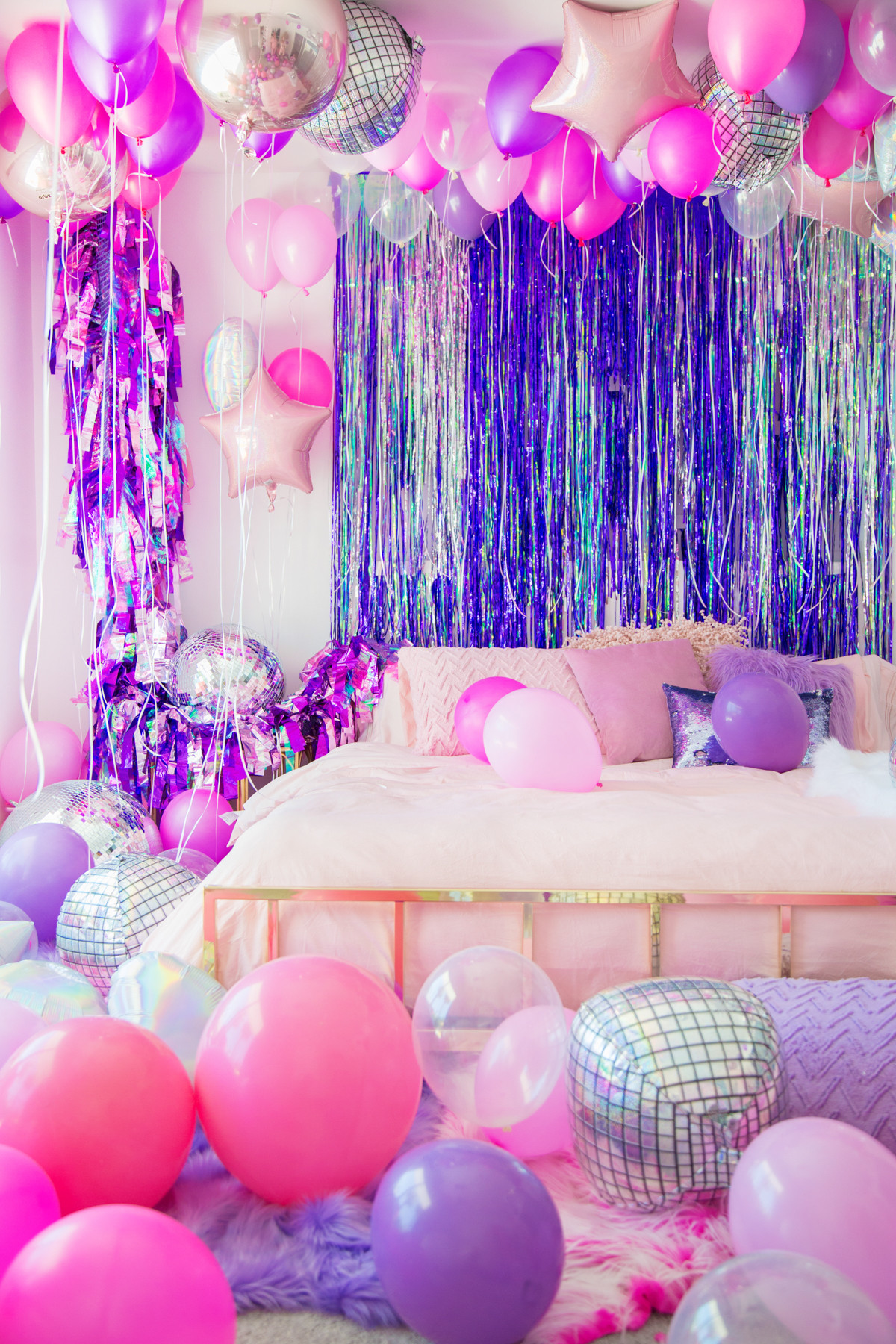 Best ideas about Sleepover Birthday Party
. Save or Pin DIY Mylar Party Streamers Studio DIY Now.