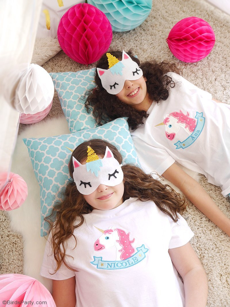 Best ideas about Sleepover Birthday Party
. Save or Pin My Daughter s Unicorn Birthday Slumber Party Party Ideas Now.