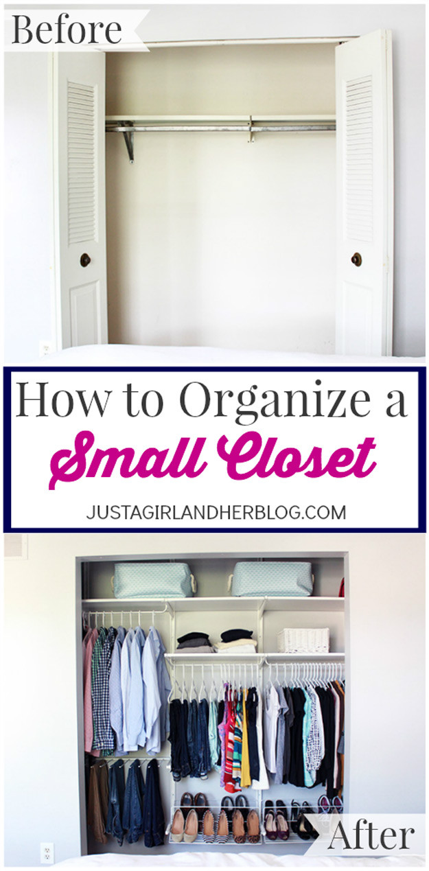 Best ideas about Small Closet Organization Ideas DIY
. Save or Pin 31 Closet Organizing Hacks and Organization Ideas Now.