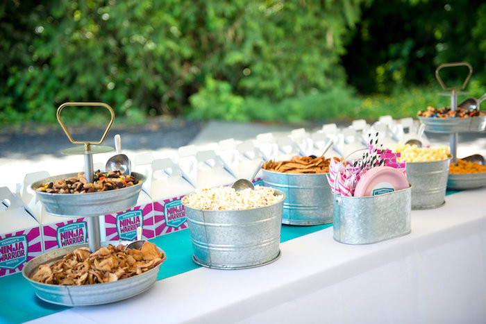 Best ideas about Snack Table Ideas
. Save or Pin Kara s Party Ideas American Ninja Warrior Themed Birthday Now.