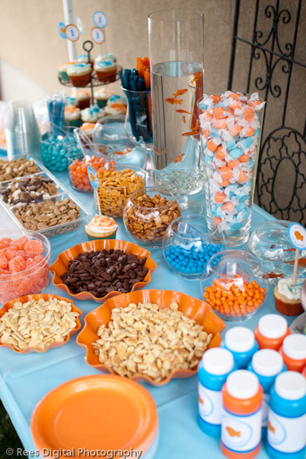 Best ideas about Snack Table Ideas
. Save or Pin Goldfish Party Ideas B Lovely Events Now.