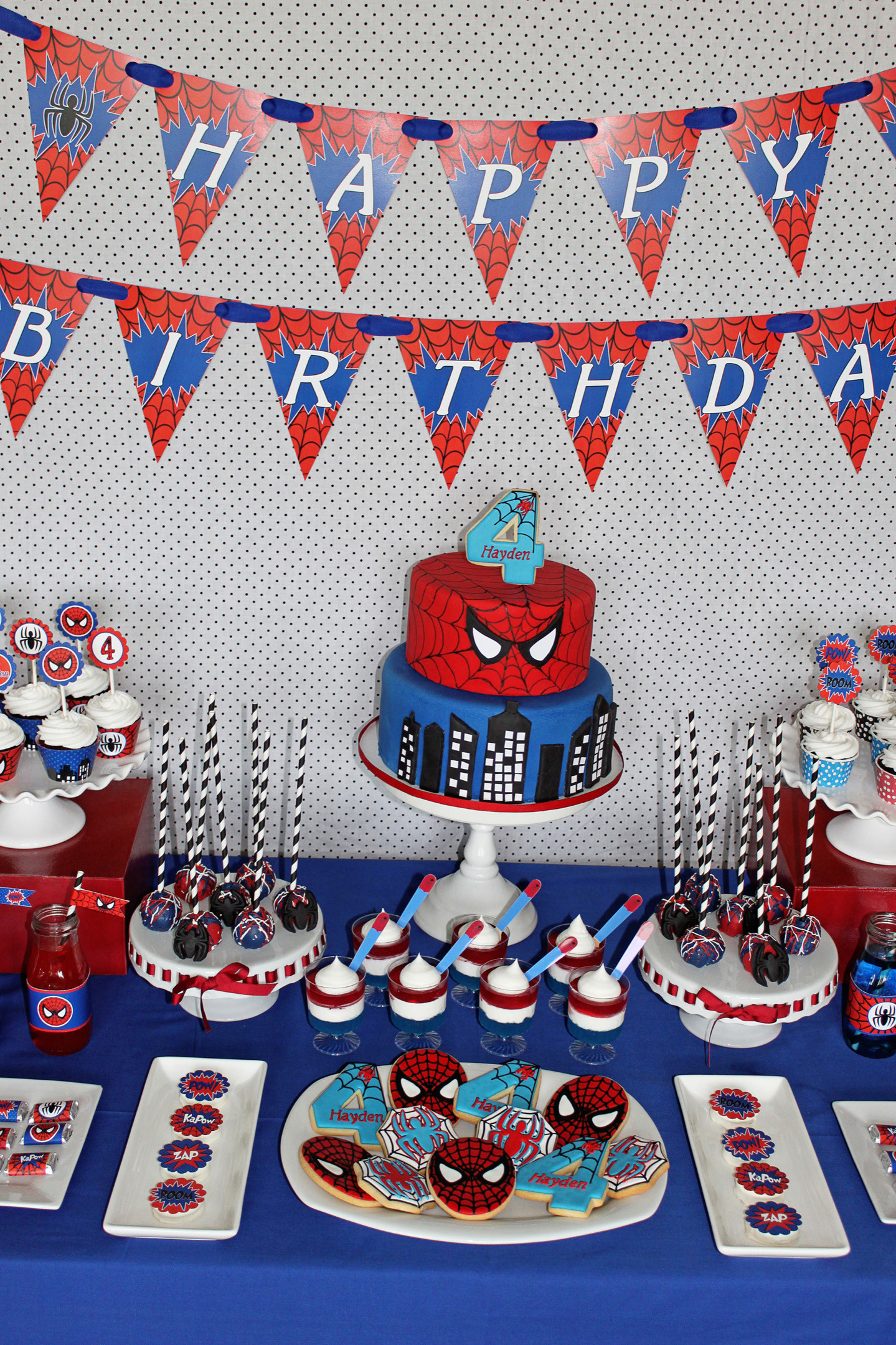 Best ideas about Spiderman Birthday Party
. Save or Pin Hayden’s Spiderman Party Now.