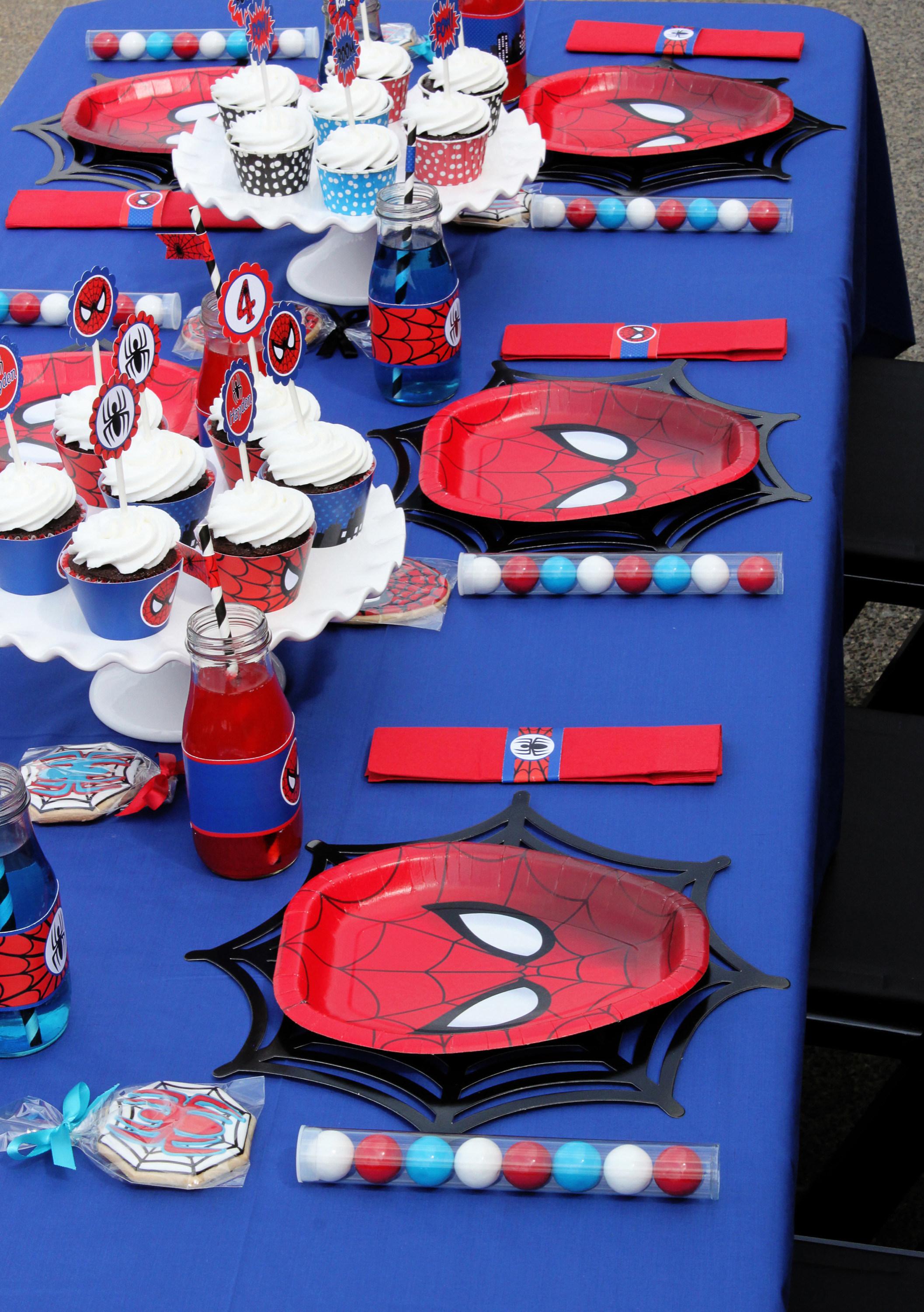 Best ideas about Spiderman Birthday Party
. Save or Pin Hayden’s Spiderman Party Now.