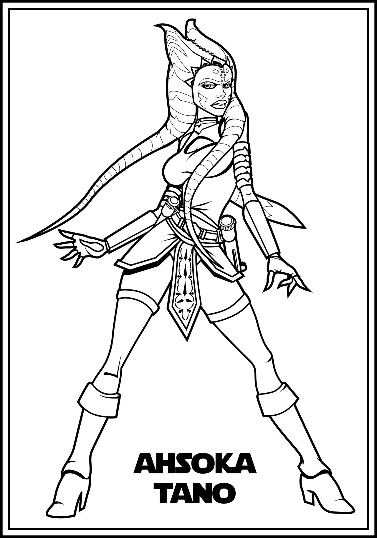 Best ideas about Star Wars Coloring Pages For Adults
. Save or Pin Adult Ahsoka COLOR ME by The First Magelord on DeviantArt Now.