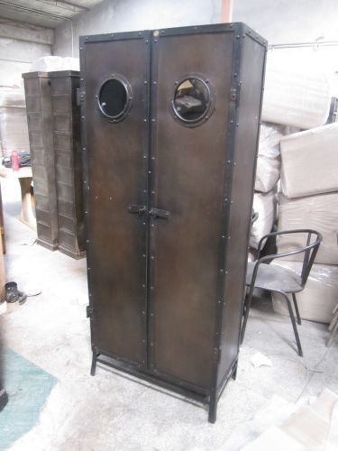 Best ideas about Steampunk Furniture DIY
. Save or Pin steampunk metal locker pantry with portholes Now.