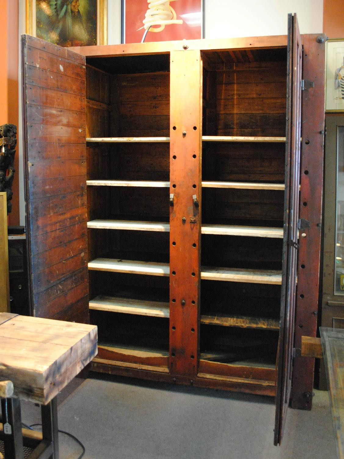 Best ideas about Storage Cabinets Wooden
. Save or Pin Rustic Wood Storage Cabinet at 1stdibs Now.