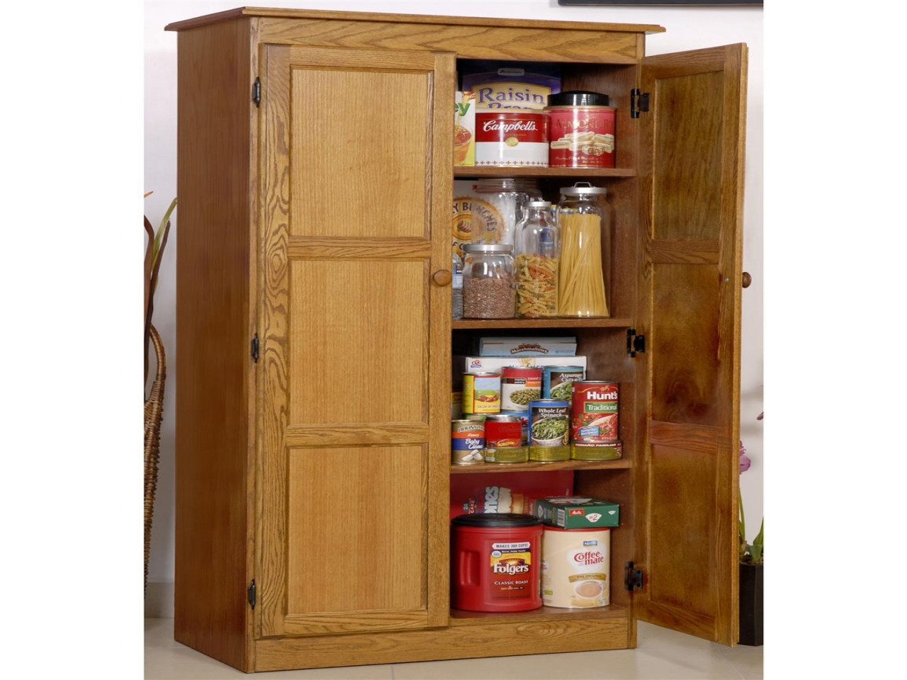 Best ideas about Storage Cabinets Wooden
. Save or Pin Wooden shelves with doors wood storage cabinets with Now.