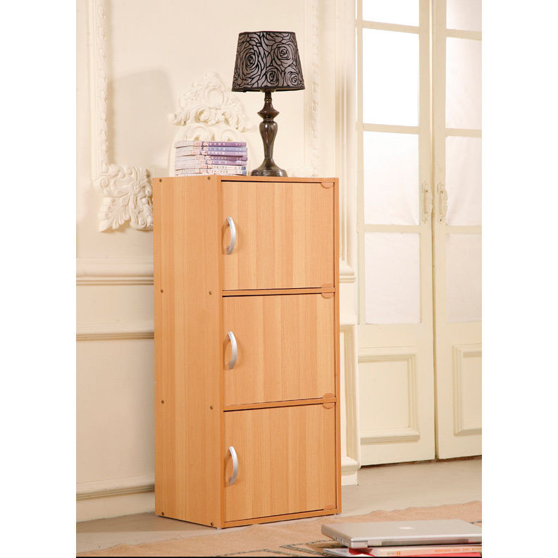 Best ideas about Storage Cabinets Wooden
. Save or Pin Three door Wooden Storage Cabinet Now.