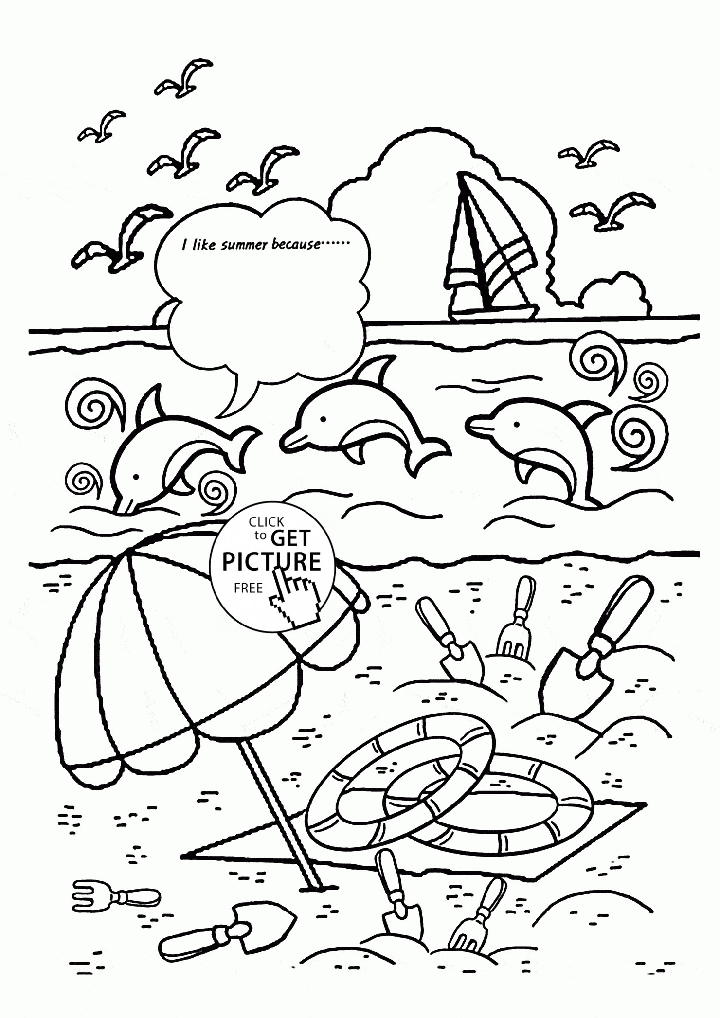 Best ideas about Summer Preschool Coloring Sheets
. Save or Pin Free Preschool Summer Coloring Pages AZ Coloring Pages Now.